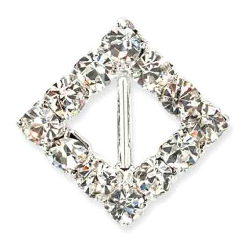 Diamante Buckle - Diamond - Click Image to Close